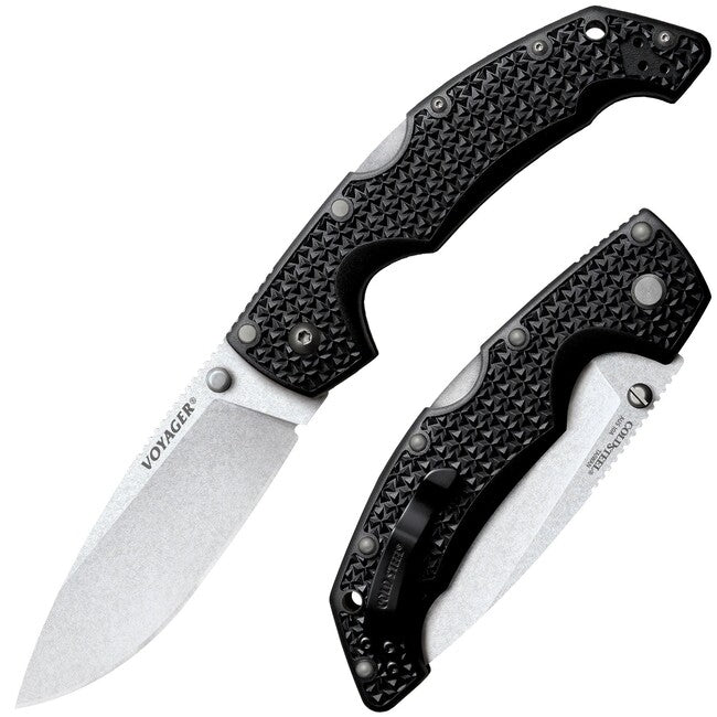 Cold Steel Voyager Large Drop Point Μαχαίρι Με Κλίπ