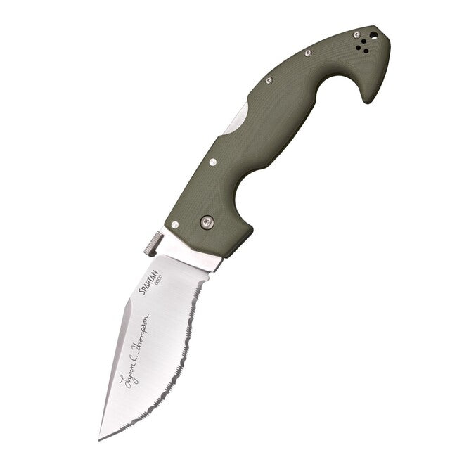 Cold Steel LYNN THOMPSON SIGNATURE SPARTAN μαχαίρι με κλείδωμα - SERIAL NUMBERed