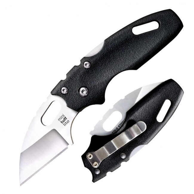 Cold Steel Mini Tuff Lite Μαχαίρι Πτυσσόμενο Plain Edge, Μαύρο