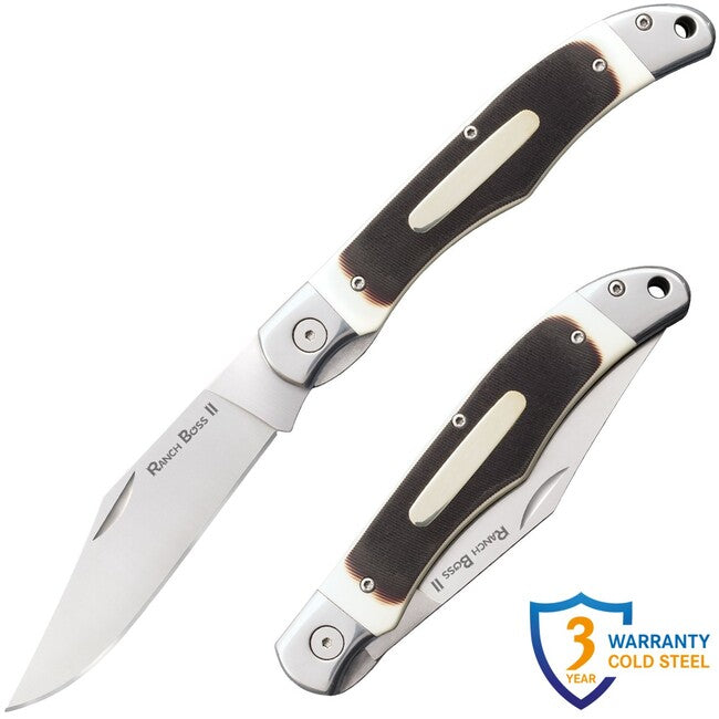 Cold Steel Ranch Boss II Μαχαίρι Κλειστού Τύπου (SK-5)
