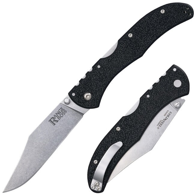 Cold Steel Range Boss Μαχαίρι Πτυσσόμενο Μαύρη Λαβή