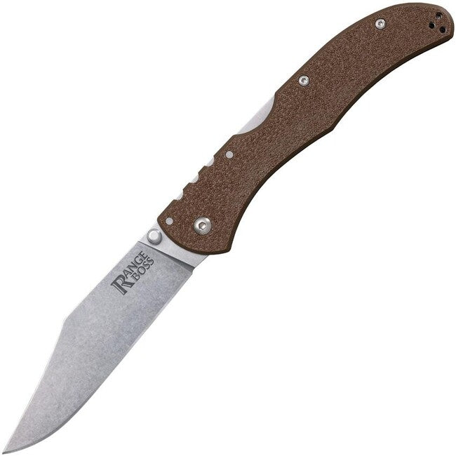 Cold Steel Range Boss μαχαίρι με κλείσιμο Flat Dark Earth Handle