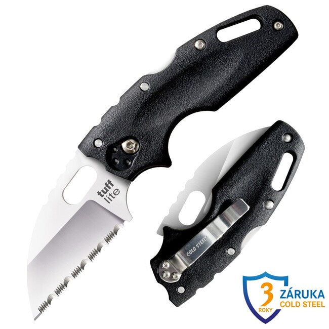 Cold Steel Tuff Lite Μαχαίρι Складable Serrated (AUS8A)