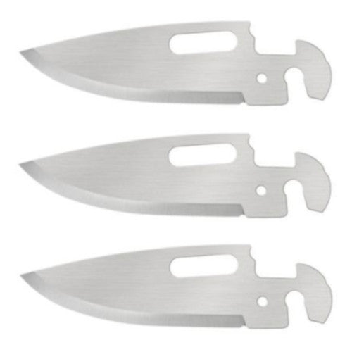 Cold Steel Untitled.Folding Click n Cut Διπλό Μαχαίρι Τσέπης, Λάμες με Λείο Άκρο, 3-Πακέτο