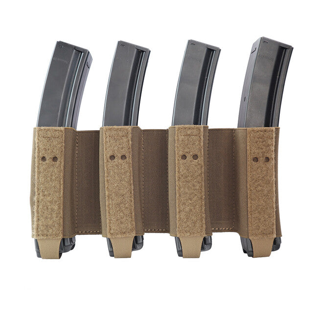 Combat Systems Quad SMG Ελαστικό Ένθετο Περιοδικών, coyote brown
