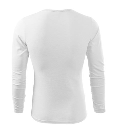 Malfini Fit-T μπλουζάκι μακρύ μανίκι 160g/m2, λευκό