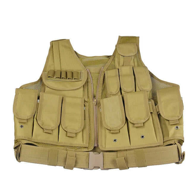 Dragowa Tactical αμάνικο γιλέκο τακτικό, μαύρο