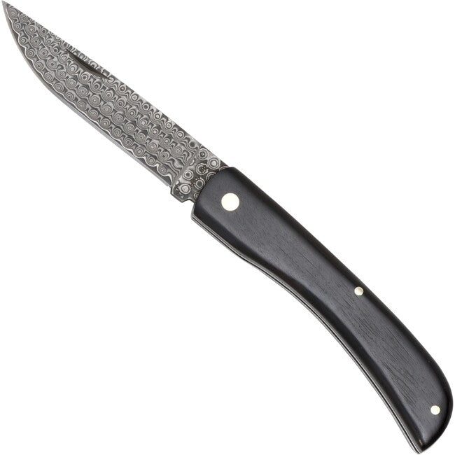 Haller Μαχαίρι Damast Επιβίωσης με Ατσάλι Damask Damast-Tame Ebenholzgriff 42984