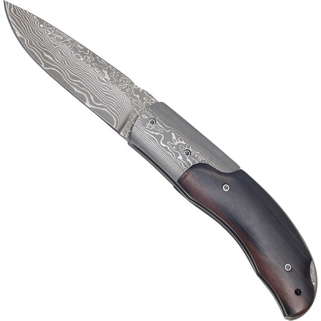 Haller Μαχαίρι Επιβίωσης Damast με Χειρολαβή Ebonite
