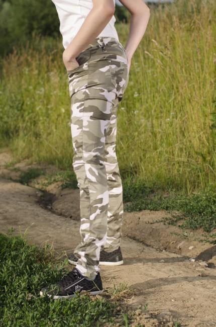 O&T Ping Παντελόνι ανοιχτό πράσινο camo