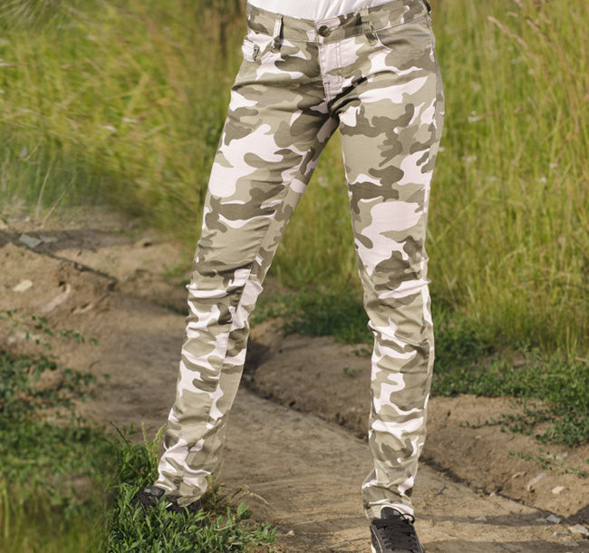 O&T Ping Παντελόνι ανοιχτό πράσινο camo