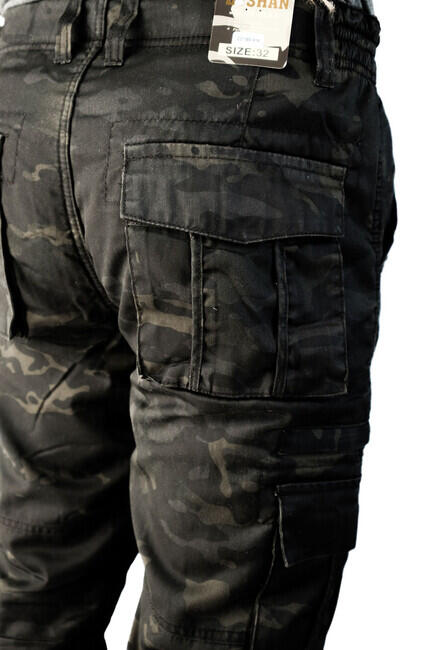Loshan Ragnar Παντελόνι με Σχέδιο ανδρικό, dark camo