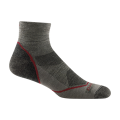 Darn Tough Light Hiker 1/4 Lightweight Cushion Hiking Socks, Taupe