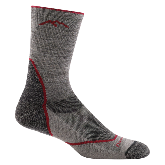 Darn Tough Light Hiker Micro Crew κάλτσες ελαφρές με μαξιλάρωση, Taupe