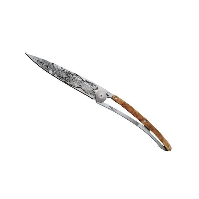 Deejo Fantasy Odin Μαχαίρι Πτυσσόμενο Juniper Wood