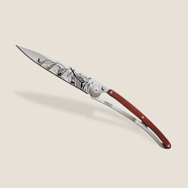 Deejo Tattoo Corsair Σουγιάς Κλειστής με Κουκούλα Coralwood