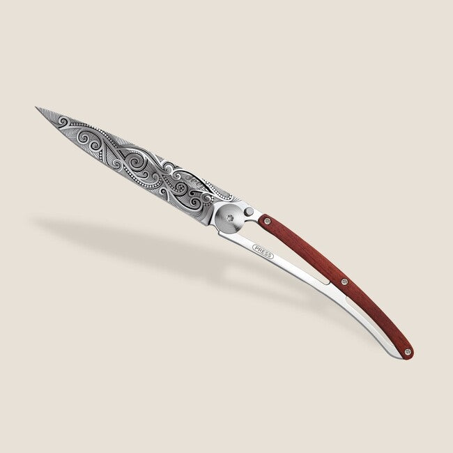 Deejo Tattoo Mirror Αναδιπλούμενο Μαχαίρι coralwood Pacific