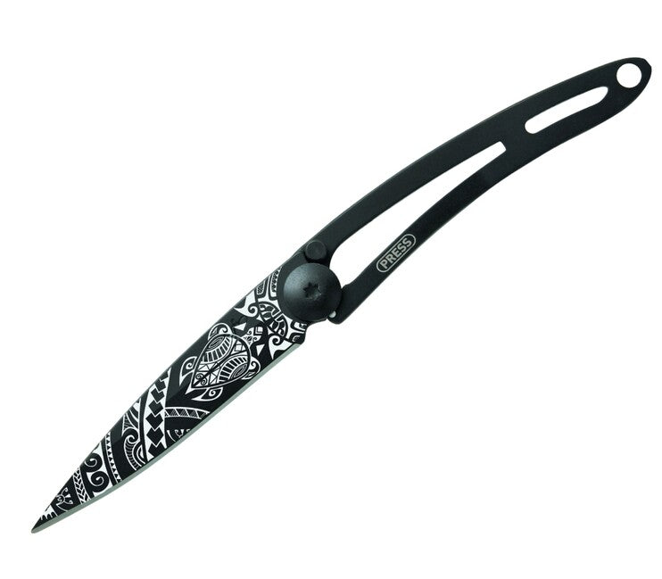 Deejo Tattoo Μαχαίρι Αναδιπλούμενο Naked Polynesian