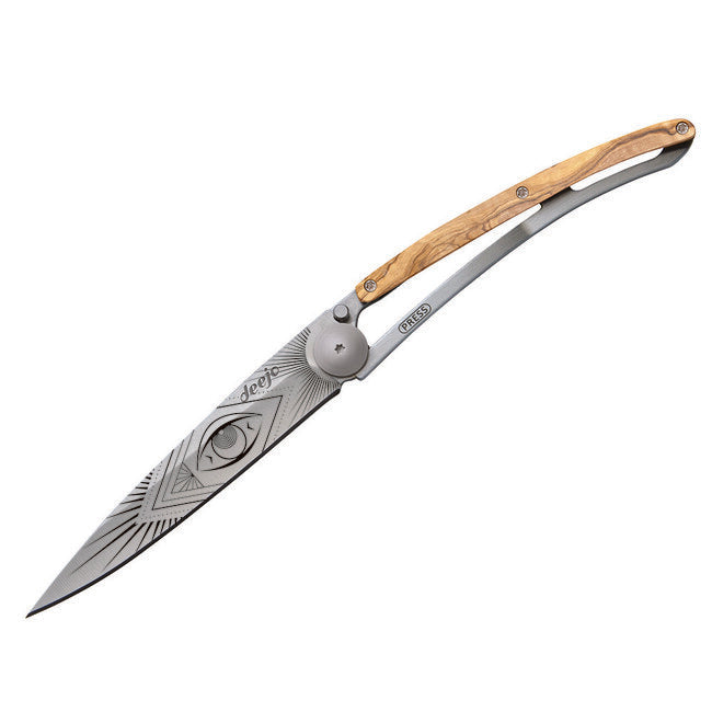 Deejo Tattoo Σπαθάκι Αναδιπλούμενο Olive Wood Vision