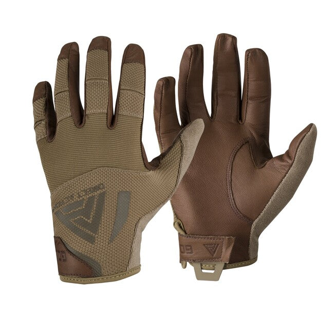 Direct Action® Hard Gloves Δερμάτινα Γάντια, Coyote Brown