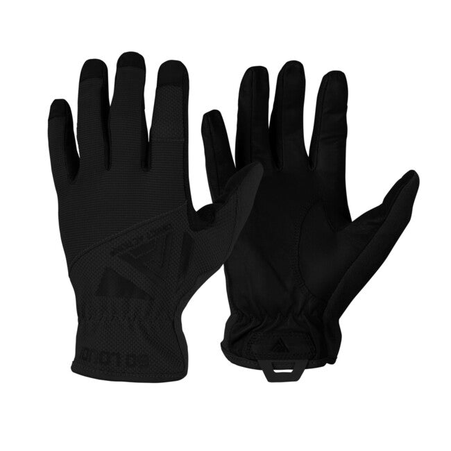 Direct Action® Light Gloves δερμάτινα γάντια, μαύρα