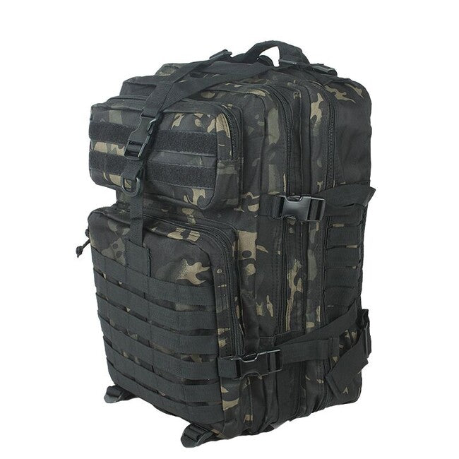 DRAGOWA Σακίδιο πλάτης 3P τακτικό, Multicam Black