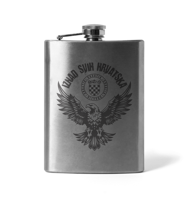 DRAGOWA "Iznad svih Hrvatska" χαραγμένη φιάλη 210 ml