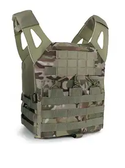 DRAGOWA Αμάνικο Γιλέκο Tactical, Multicam.Green