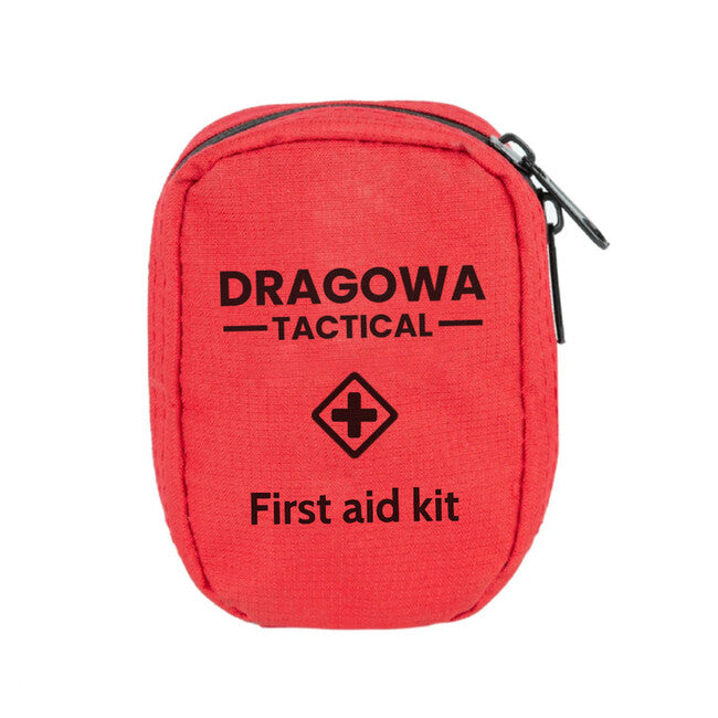 DRAGOWA Tactical Φορητή Τσάντα Πρώτων Βοηθειών Compact, κόκκινο