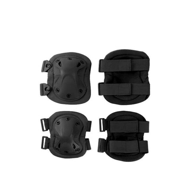 Dragowa Tactical Προστατευτικά Γόνατων και Αγκώνων Tactical, Μαύρο