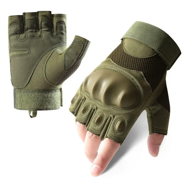 DRAGOWA TACTICAL Alfa κοντά γάντια τακτικής, πράσινο