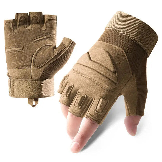 DRAGOWA TACTICAL Yankee σορτς γάντια τακτικής, χακί