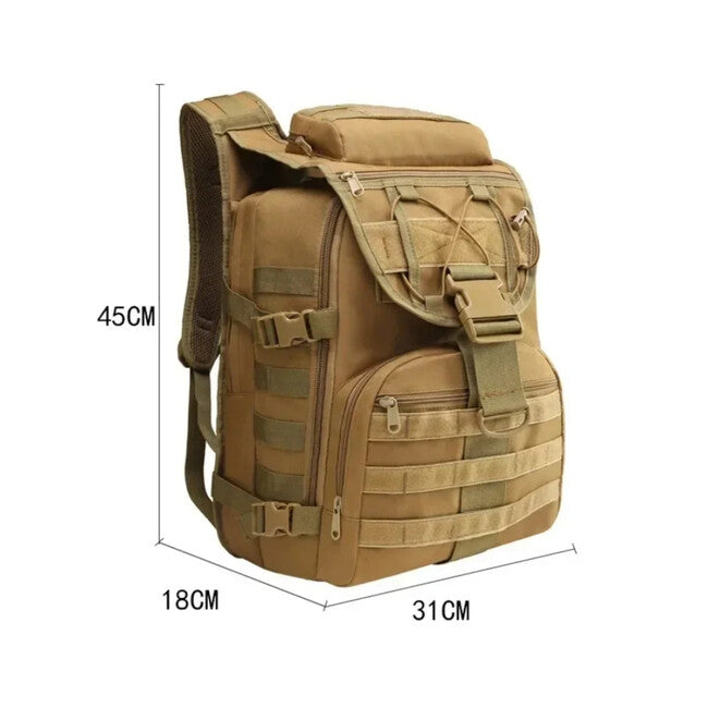 Dragowa Tactical Τακτικό Σακίδιο 35L, μαύρο