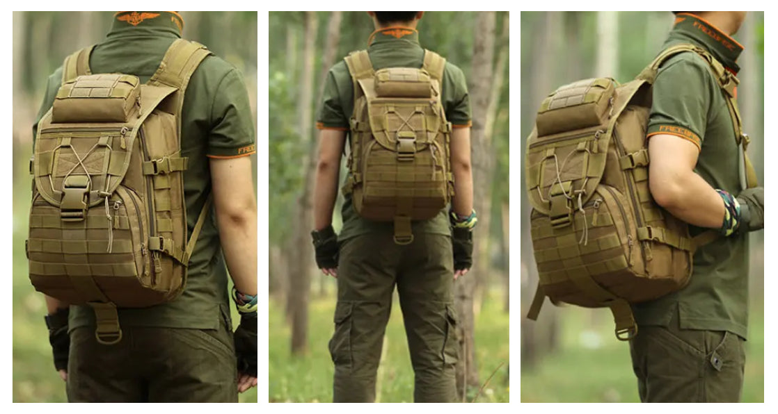 Dragowa Tactical Σακίδιο πλάτης τακτικό 35L, χακί
