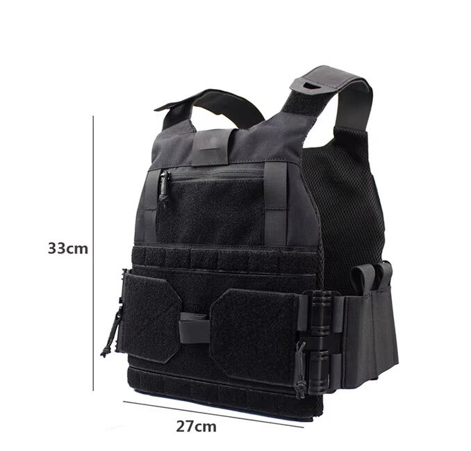 DRAGOWA Tactical Maverick αμάνικο γιλέκο τακτικό, μαύρο