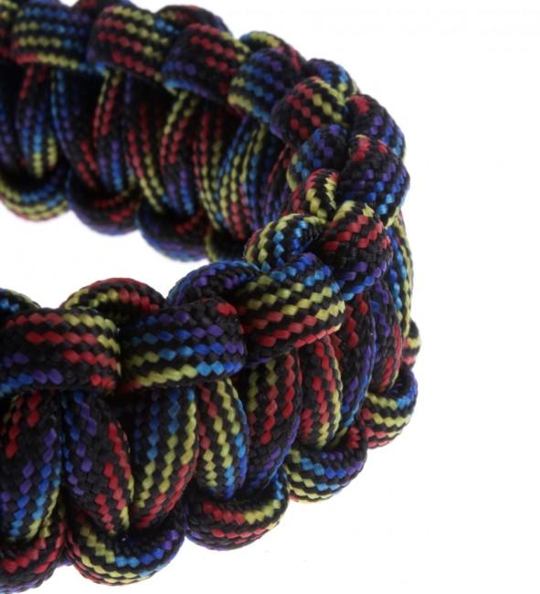 O&T Βραχιόλι Paracord με Πλαστική Αγκράφα, Happy Night