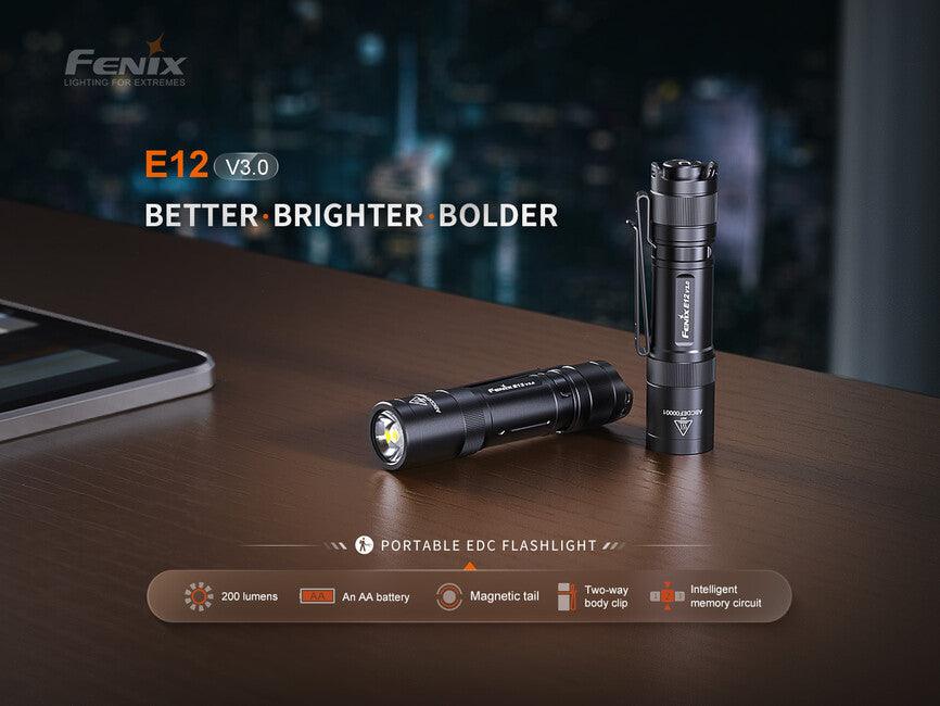 Fenix E12 V3.0 φακός τσέπης