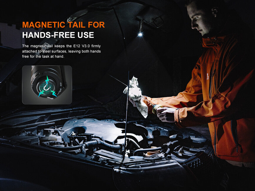 Fenix E12 V3.0 φακός τσέπης