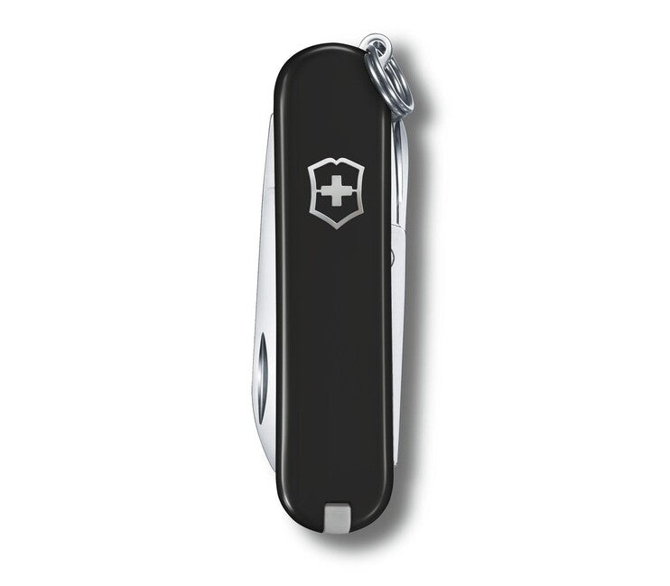 Victorinox Classic SD Colors Dark Illusion Πολυλειτουργικό Μαχαίρι 58 mm, μαύρο, 7 λειτουργίες