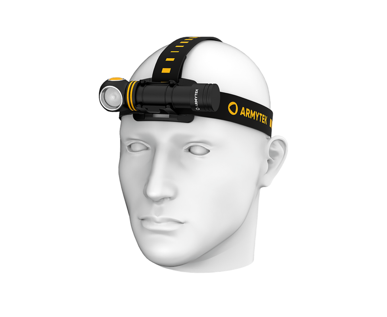 ArmyTek Elf C2 USB-C φακός κεφαλής LED με μπαταρία 1100 lm χειρός φακός, λευκό
