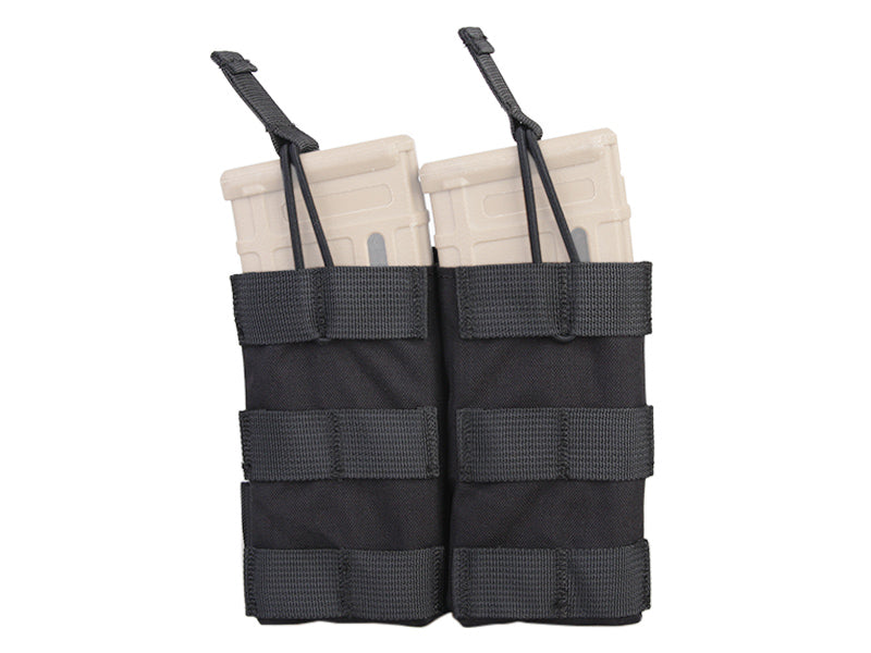 Emersongear Θήκη Δυαλή Ανοιχτή Αρθρωτή για Γεμιστήρες 5.56, Μαύρο, 500D