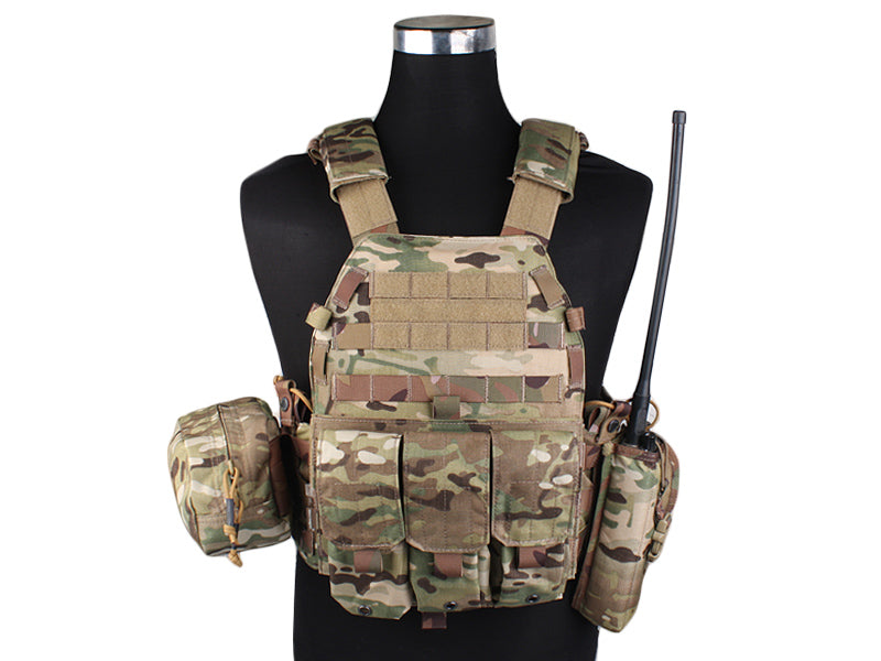 Emersongear LBT6094A Φορέας Πλακών με 3 Τσέπες 500D, Multicam