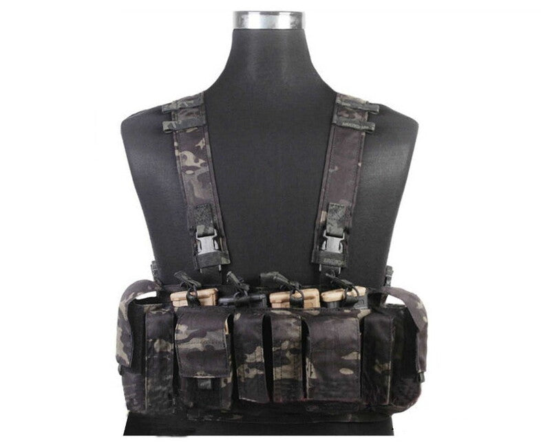 Emersongear Αμάνικο Γιλέκο Chest Rig MF style UW Gen IV, multicam black