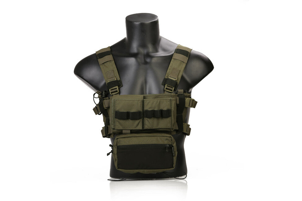 Emersongear Micro Fight Chassis MK3 Chest rig 500D, ranger green