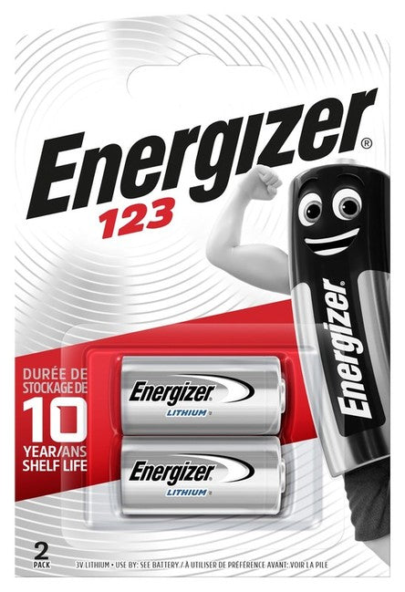 Energizer 123 Μπαταρία Λιθίου FSB2, 2 τεμάχια