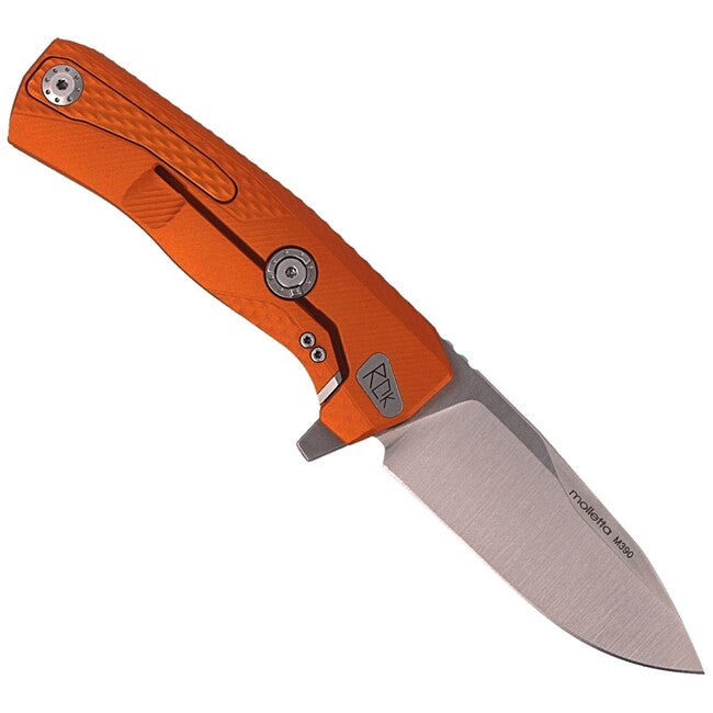 Lionsteel ROK A OS πολυτελές μαχαίρι τσέπης με λαβή από μασίφ αλουμίνιο