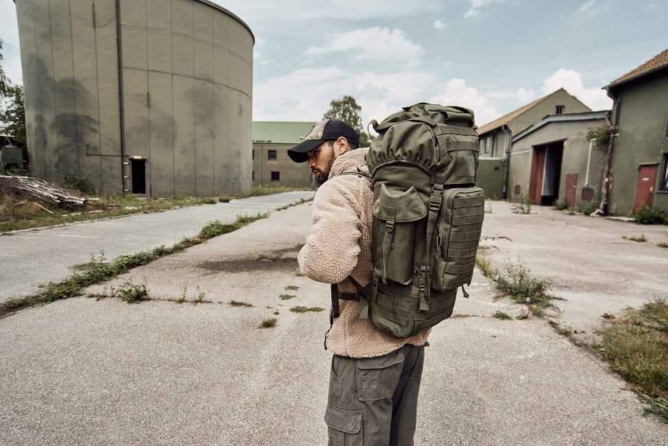 Brandit Kampfrucksack Σακίδιο πλάτης τακτικό Molle, λαδί 65L
