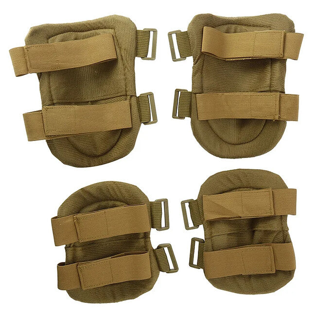 Dragowa Tactical Προστατευτικά Γόνατων και Αγκώνων Tactical, Χακί
