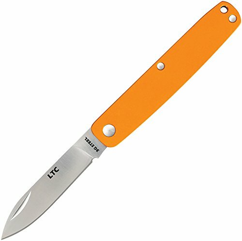Fällkniven LTCor Τσέπης Μαχαίρι 5,9cm, Πορτοκαλί, Αλουμίνιο