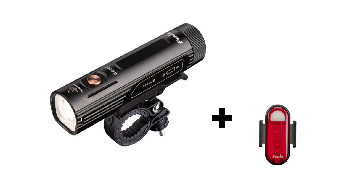 Fenix BC26R και BC05R V2.0 σετ φακών ποδηλάτου και μπλίνκερ
